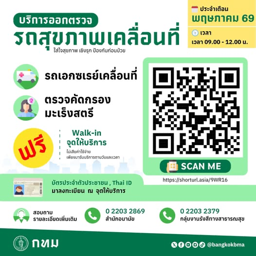 แพ็กเกจตรวจสุขภาพประจำปี